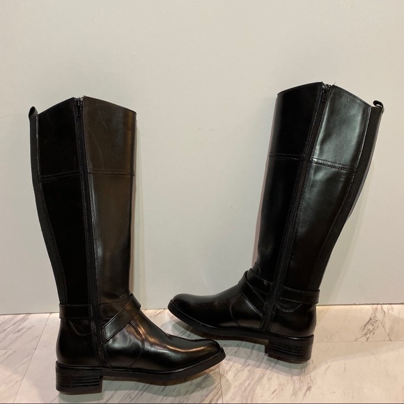 New! Bandolino Jiman Tall Black Riding Boot 6M - Picture 9 of 15